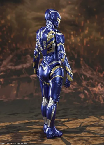 Vista 3 de Bandai Tamashii Nations S.H.Figuarts Avengers: Endgame Rescue Armor SHF