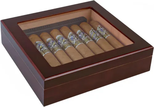 Vista 9 de Humidor pequeño con capacidad para 20 puros de Prestige Import Group