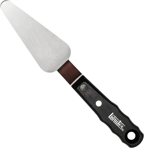 Vista 38 de Liquitex Cuchillo de pintura pequeño profesional Freestyle, n.º 1, plata/negro
