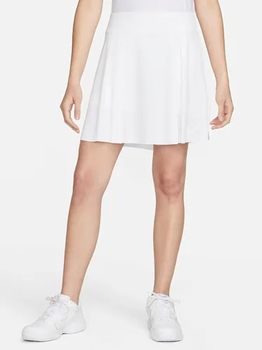 Vista 2 de Nike Dri-FIT - Falda larga de golf para mujer, color blanco, talla M, Blanco