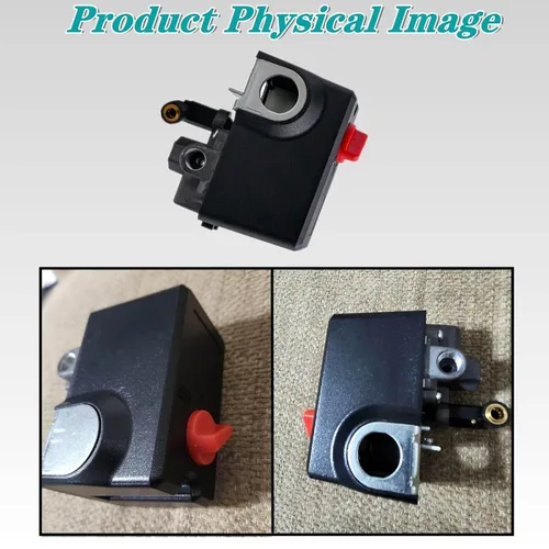 Vista 5 de Interruptor de presión mejorado, reemplazo para Condor MDR 11/11 EA, 26 amperios 120-155 PSI 120/240 voltios