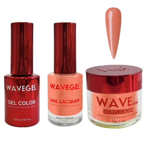 Vista 9 de WAVEGEL - Juego de gel de remojo, laca de uñas y polvo acrílico y polvo de inmersión a juego - Colección Queen - #001 Negro sedoso