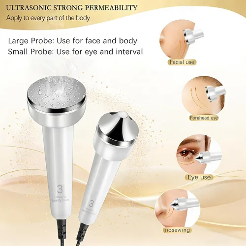 Vista 5 de Máquina profesional de belleza facial y corporal, dispositivo de ajuste de piel de alta frecuencia para reducción de arrugas y rejuvenecimiento