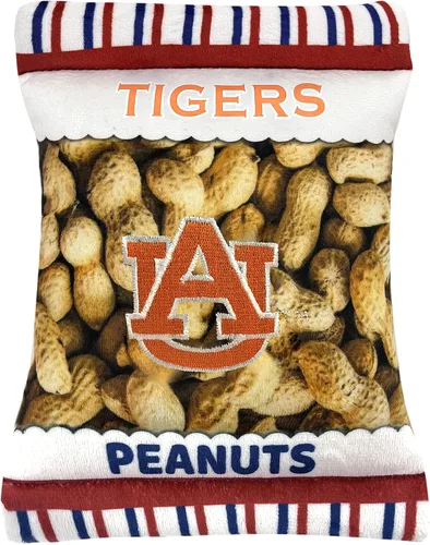 Vista 52 de NCAA Alabama Crimson Tide HOT Dog - Juguete de peluche para perros y gatos, juguete de peluche para perros y gatos con chirriador interior y hermoso