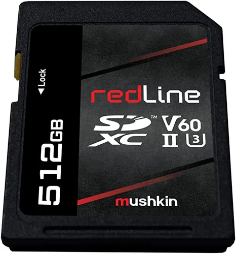 Vista 5 de Mushkin Redline Media 512GB UHS-II v60 Tarjeta SD
