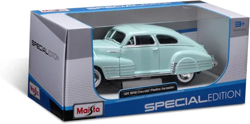 Vista 7 de Maisto 1:24 Edición Especial 1948 Chevrolet Fleetline Aerosedan