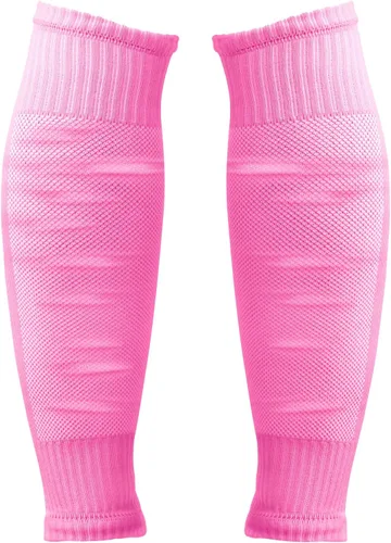 Vista 2 de Mangas de pierna de fútbol, mangas de compresión transpirables para pantorrillas, mangas de pierna para hombres y mujeres, fútbol, correr, ciclismo