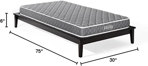 Vista 3 de Modway Emma Comfort - Espuma viscoelástica de 6 pulgadas