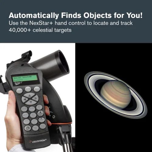 Vista 3 de Telescopio computarizado Celestron modelo NexStar 130 SLT