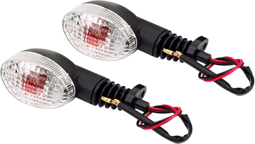 Vista 5 de AHL Luz indicadora ámbar de señal de giro 23037-0115 23037-0388 23037-0376 para KAWASAKI KLX300SM 2020-2022, KLX230R 2020-2022, EX250 Ninja 250