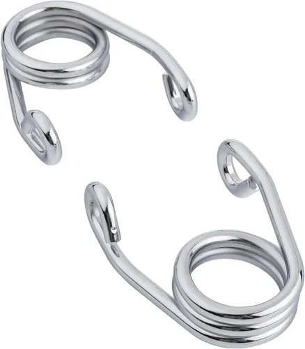 Vista 3 de TCT-MOTORPARTS 2 "Chrome Scissor Torsion Solo Seat Springs para Harley Motocicleta Sportster XL Chopper Bobber Custom