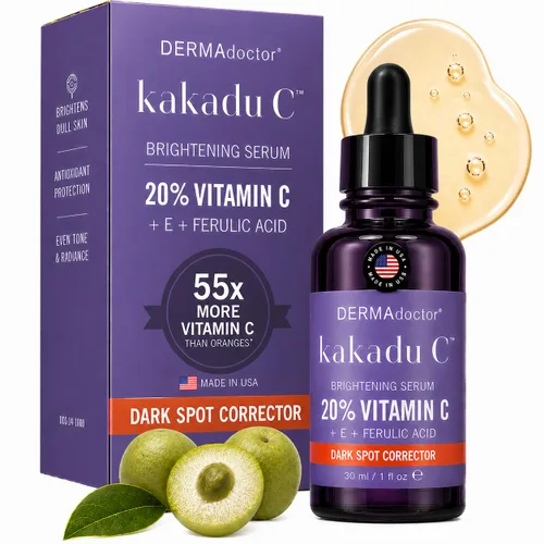 Vista 14 de DERMAdoctor Suero de Bakuchiol para cara, calma fresca + suero de retinol Bakuchiol corregido alternativa para pieles sensibles, antienvejecimiento