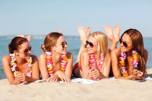 Vista 4 de 50 piezas de leis hawaianos para fiesta Luau a granel, Luau Leis pone collar hawaiano suministros de fiesta para adultos y niños, flores hawaianas