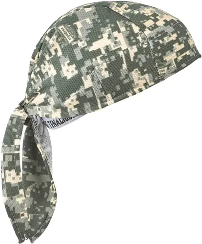 Vista 10 de Ergodyne Chill Its 6615 - Bandana de alto rendimiento Do Rag - Banda para la cabeza de terry cloth