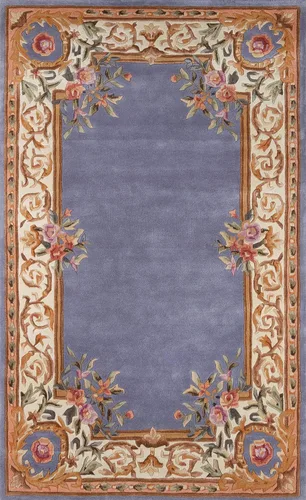 Vista 7 de Momeni Harmony India - Alfombra tradicional de lana copetuda a mano, 8 x 11 pies (HARM2HAI-7IVY80B0)
