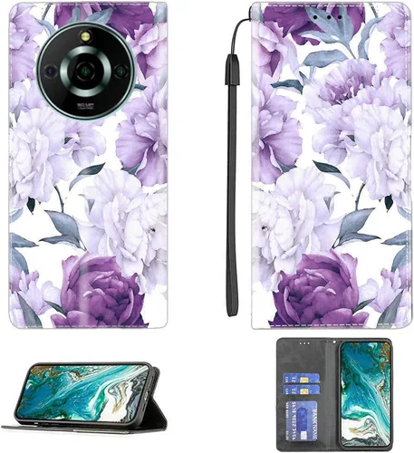 Vista 34 de Aroepurt Funda para UMIDIGI G1 Plus compatible con UMIDIGI G1 Plus Funda para teléfono Funda de piel sintética con función atril magnética CPT15