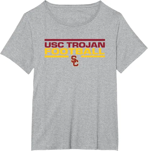 Vista 19 de Camiseta con licencia oficial de USC Trojans Football Tackle, Negro