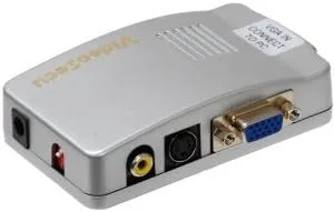 Vista 5 de VideoSecu PC a TV Convertidor VGA a RCA S-Video Mac Ordenador portátil a Composite Video Switcher 1L7