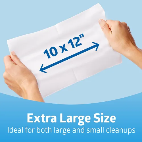 Vista 6 de Medline Toallitas secas ultrasuaves para bebés, paños de limpieza desechables suaves, 500 unidades, el tamaño de la toallita seca es de 10 x 12