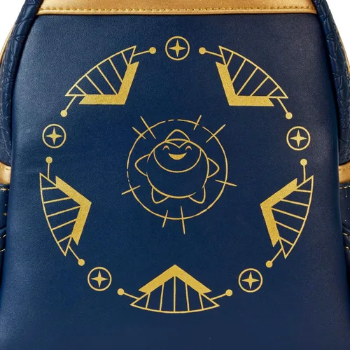 Vista 4 de Loungefly Mini mochila de terciopelo de Disney Wish, exclusiva de Tienda