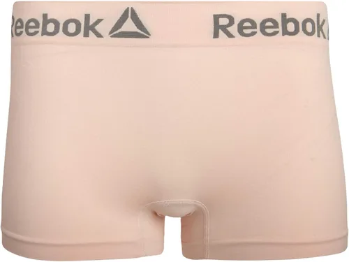 Vista 5 de Reebok Bragas sin costuras elásticas de rendimiento para mujer (paquete de 6)