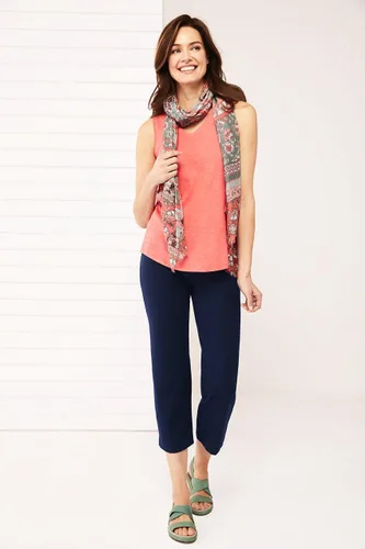 Vista 3 de Lands' End Pantalones cortos de tiro medio Starfish para mujer