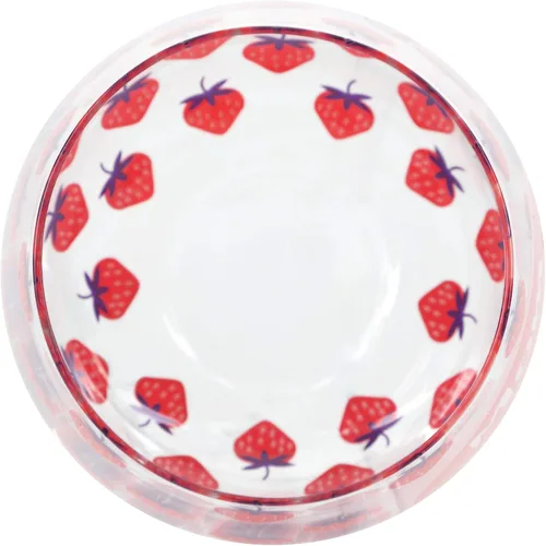 Vista 3 de Mom You Are Berry Loved - Copa de vino sin tallo de fresa de 18 onzas