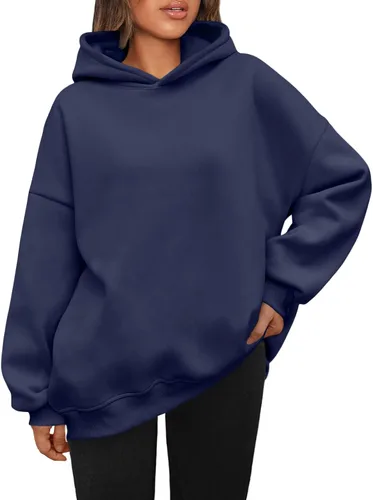 Vista 11 de AUTOMET Sudaderas con capucha de gran tamaño para mujer, sudaderas de forro polar con capucha 2024, ropa de otoño, trajes de moda, suéter de invierno