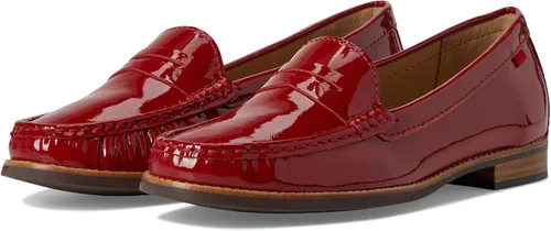 Vista 21 de Mocasines Penny de piel auténtica cómodos sin cordones para mujer