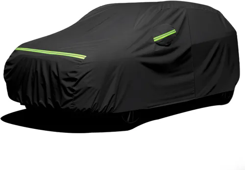 Vista 12 de Favoto Funda Impermeable para Automóvil para Todo Clima para Automóviles, 6 Capas de Servicio Pesado para Exteriores Protección contra Lluvia Polvo