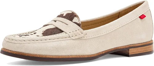 Vista 13 de Mocasines Penny de piel auténtica cómodos sin cordones para mujer