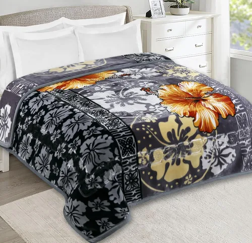 Vista 10 de Nest - Manta acogedora y cómoda de visón coreano para invierno (01 - melocotón, Queen (79 x 94 pulgadas)