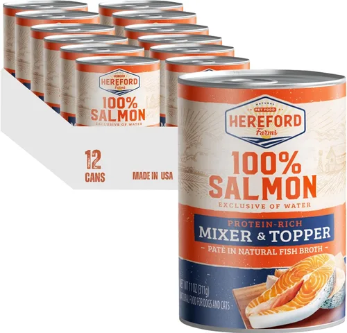 Vista 9 de Alimento húmedo para perros 100% de carne de res, un solo ingrediente, mezclador y adorno rico en proteínas, pastel de carne en caldo de hueso, lata