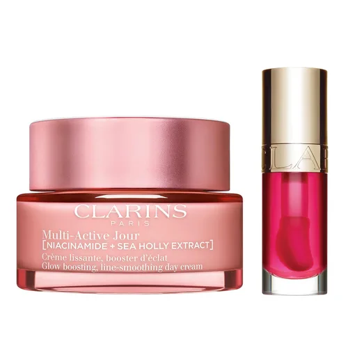 Vista 14 de Clarins Hidratante de día multiactivo con niacinamida Suaviza las líneas finas Aprieta visiblemente los poros Tono y textura uniformes