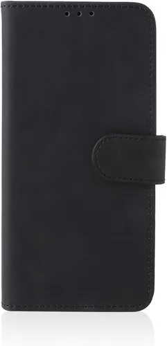 Vista 6 de Phone FILP Case Wallet Case Compatible with Infinix Hot 50 5G Case with Card Holder,Flip Case PU Leather Phone Wallet Case with Wrist Strap Black