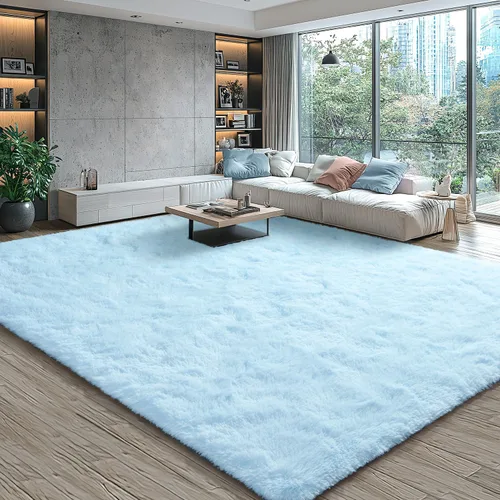 Vista 15 de EVOIONOS Alfombra Redonda Negra para Dormitorio, 4x4 Pies Alfombra de Área Circular Suave y Esponjosa para Sala de Estar, Alfombra Circular de Felpa