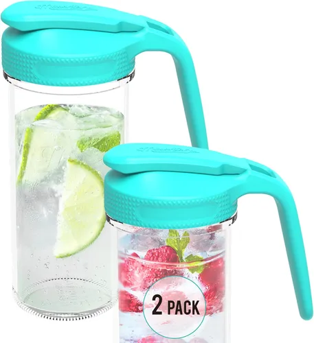 Vista 11 de Masontops Tapas Multi Top con Tapa Abatible para Frascos Mason - Boca Regular y Pequeña - Beber, Verter, Almacenar y Más - A Prueba de Fugas Paquete