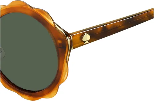 Vista 3 de Kate Spade New York Gafas de sol redondas KarrieS para mujer, marrónverde, 2.047 in, 0.866 in, MarrónVerde