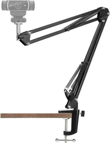 Vista 4 de Technical Pro Brazo de grúa de suspensión para cámara web con base y abrazadera de escritorio