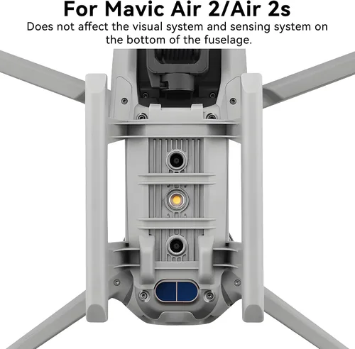 Vista 2 de Tren de aterrizaje Air 2/2S plegable de liberación rápida para DJI Mavic Air 2/2S Accesorios de dron