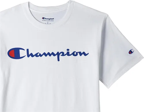 Vista 4 de Champion, Cotton Midweight Crewneck Tee,t-Shirt for Men(reg. Or Big & Tall)