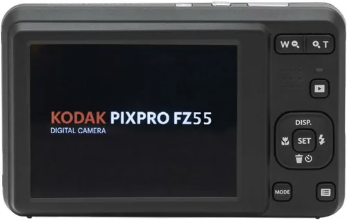 Vista 8 de Kodak PIXPRO Friendly Zoom FZ55 Cámara digital (negra) Paquete con estuche para cámaras compactas, y tarjeta de memoria Kodak 32GB Clase 10 UHS-I U1