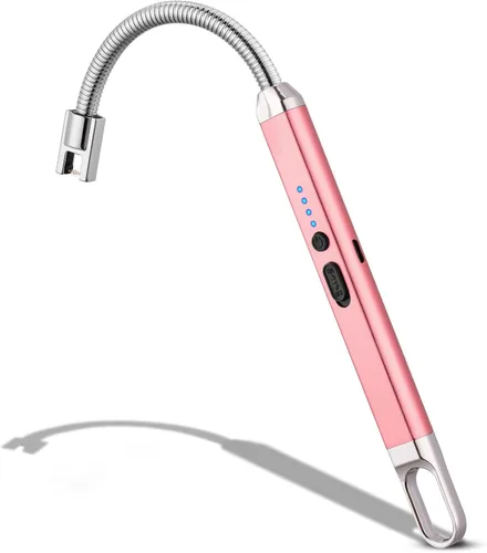 Vista 19 de MEIRUBY Encendedor eléctrico recargable USB, encendedor de arco, para velas, campamento, parrillada, deportes, herramienta para apasionados de lo
