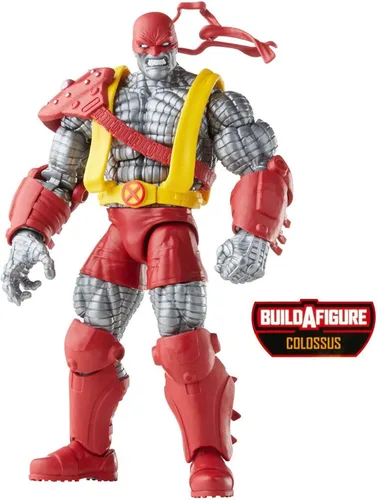 Vista 4 de Marvel Hasbro Legends Series - Figura de acción de 6 pulgadas, diseño premium, 1 figura y 1 pieza de construcción Marvel Legends X-Men Figura