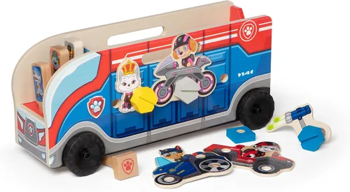 Vista 5 de Melissa & Doug PAW Patrol Match & Build Mission Cruiser - Certificado FSC