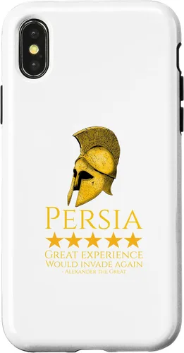 Vista 5 de iPhone 16 Alexander The Great - Persia - Ancient Greek History Meme Case