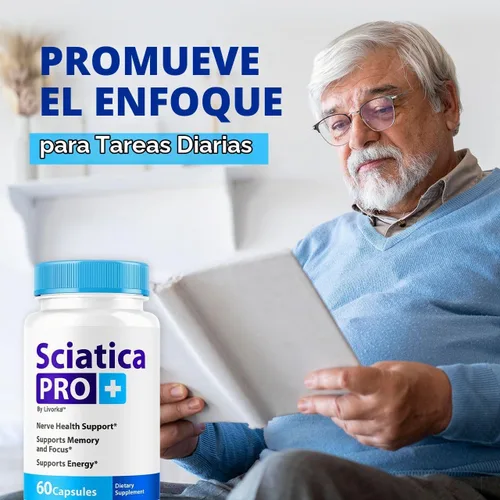Vista 4 de Sciatica Pro Plus Cápsulas de Sciatica Pro Plus - Fórmula avanzada de apoyo de cápsula Sciatica Pro+, pastillas SciaticaPro Plus, vitaminas