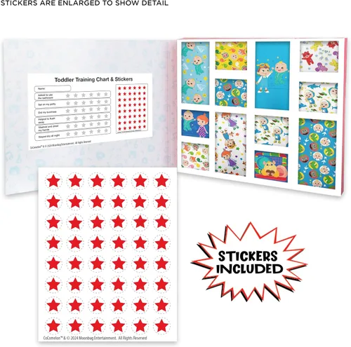 Vista 4 de Boys' 12-Pack Briefs in Avent Box with Success Chart and Stickers for Potty Training Fun Sizes 23t, 4t & 5t