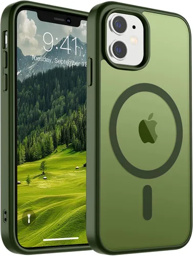 Vista 150 de SUPFINE Funda magnética para iPhone SE 2022 (3ª)/2020 (2ª), iPhone 8 (compatible con MagSafe) (protección contra caídas de grado militar), funda