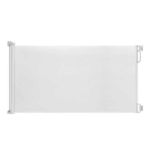 Vista 12 de EasyBaby Puertas retráctiles extra anchas para bebé, 33 pulgadas de alto, se extienden hasta 71 pulgadas de ancho, seguridad negra/niños, puertas